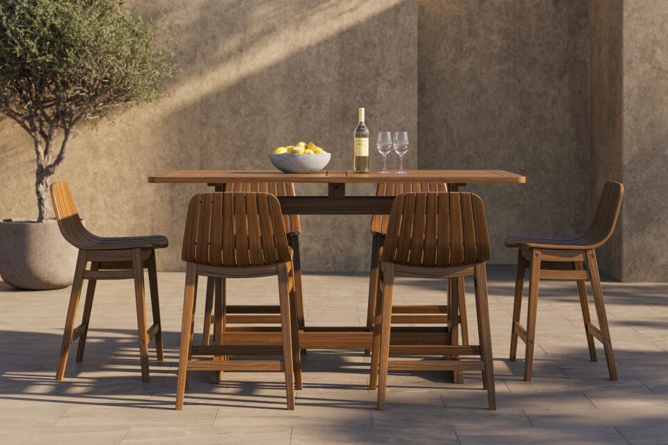 Jensen counter height dining